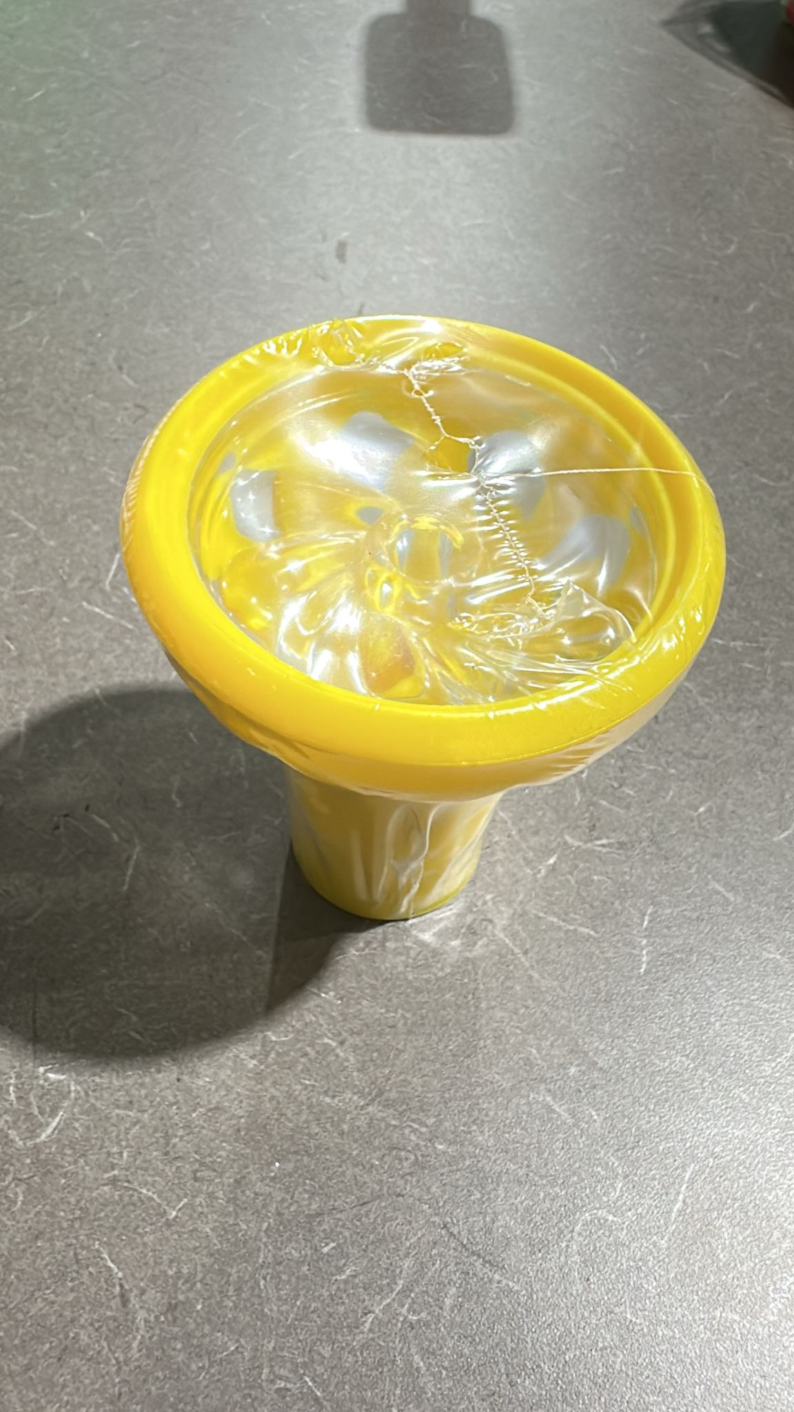 Hookah Head, Plastic and Glass1