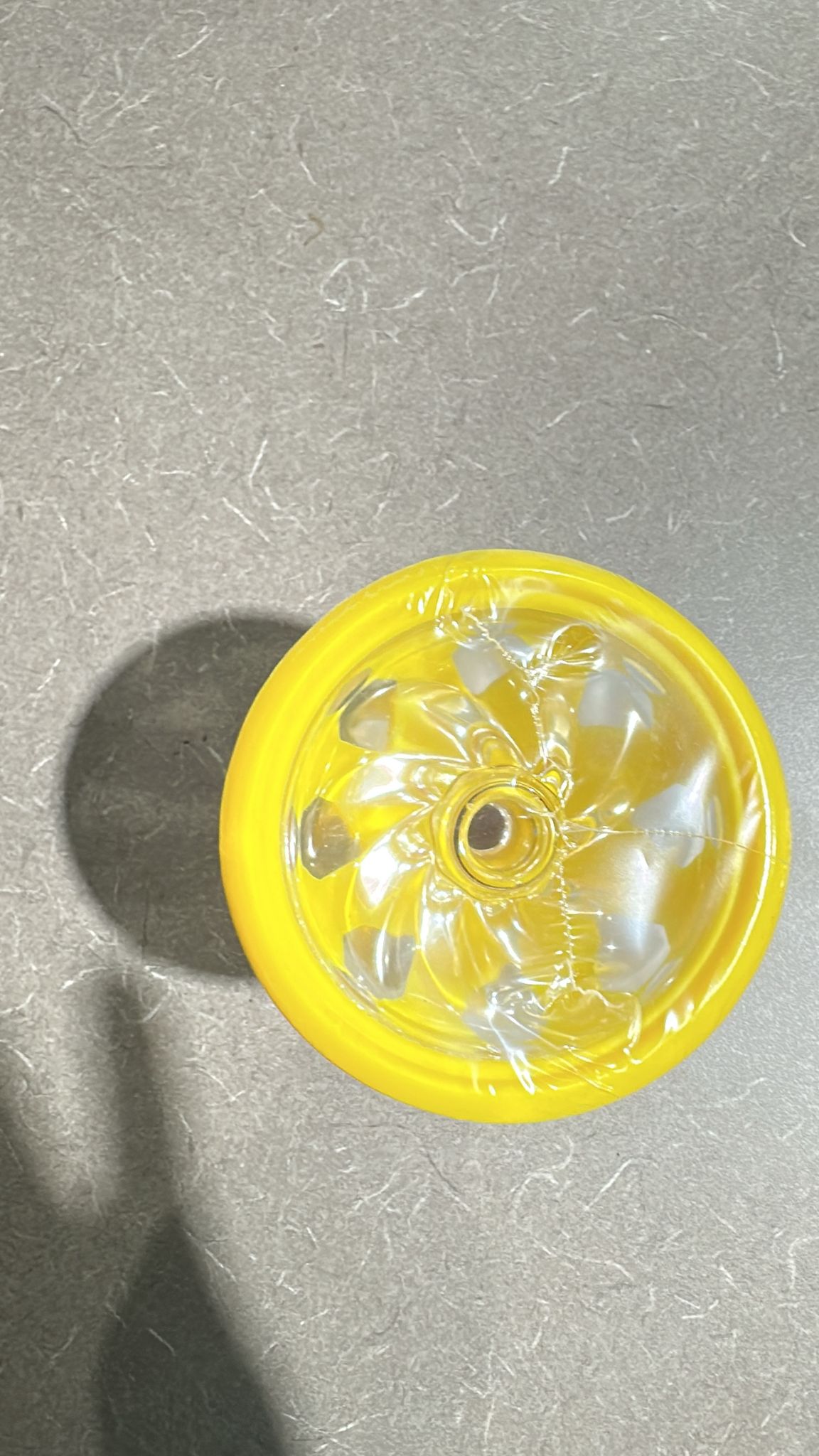 Hookah Head, Plastic and Glass